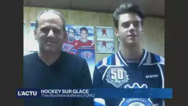 Théo Rochette drafté en LHJMQ