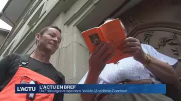 Un Fribourgeois tape dans l&#039;oeil de l&#039;Académie Goncourt