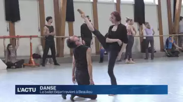 Dans les coulisses de Syncope du Ballet Béjart