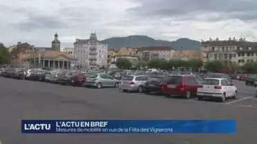 Mesures de mobilité en vue de la Fête des Vignerons