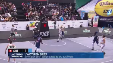 Elimination pour l&#039;équipe suisse de 3x3 au Mondial