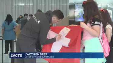 La Nati s&#039;est envolée pour la Russie
