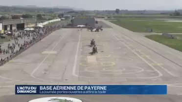 La base aérienne de Payerne se dévoile au public