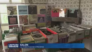 Le vinyle s'expose à Mézières