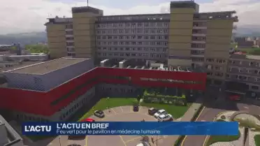 Feu vert pour le pavillon en médecine humaine