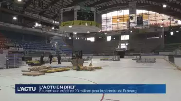 Soutien du canton de Fribourg pour la patinoire
