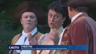 Après la politique, Marie Garnier monte sur les planches