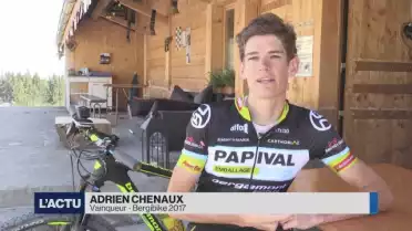 Adrien Chenaux vise le doublé à la Bergibike