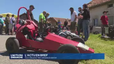 Succès pour les caisses à savon
