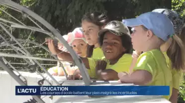 Les traditionnelles courses d&#039;école battent leur plein 