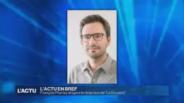 François Pharisa dirigera la rédaction de &quot;La Gruyère&quot;
