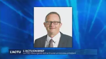 Le PDC fribourgeois doit se trouver un nouveau président