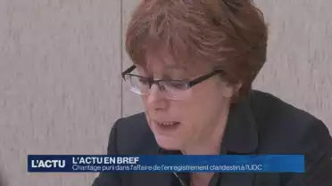 Epilogue dans l'affaire de l'enregistrement à l'UDC