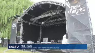 Festi&#039;Cheyres prêt à faire vibrer les rives du lac