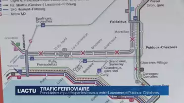 Plus de train de Lausanne à Puidoux-Chexbres