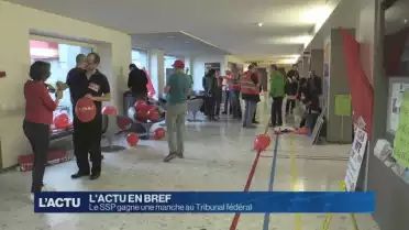 Le SSP gagne une manche au TF