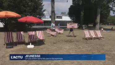 Un job d&#039;été dans les parcs lausannois