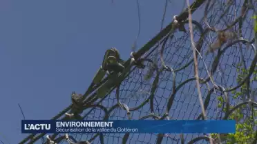 Fin des travaux de sécurisation de la vallée du Gottéron