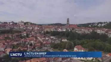 Johann Schneider-Ammann sera à Fribourg le 1er août