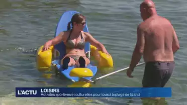 Activités gratuites pour tous à la plage de Gland