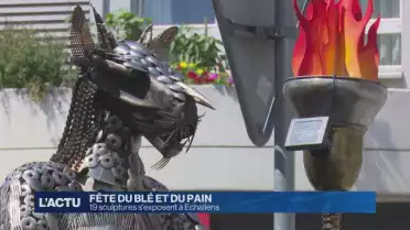 La promenade des sculpteurs expose 19 oeuvres à Echallens