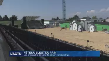 Les préparatifs de la Fête du Blé et du Pain vont bon train