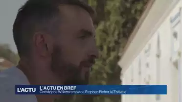Christophe Willem remplace Stephan Eicher à l&#039;Estivale.