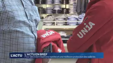 Unia demande des indemnisations rapides