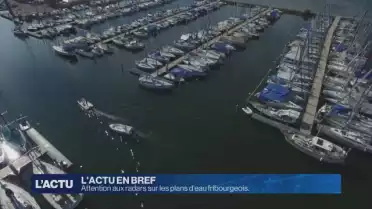 Des contrôles radar sur les plans d&#039;eau fribourgeois
