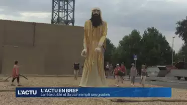 La fête du blé et du pain remplit ses gradins
