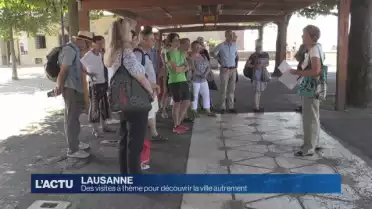 Des visites à thème pour découvrir Lausanne autrement