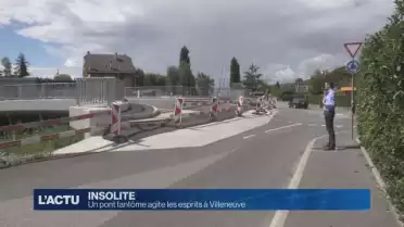 Un pont fantôme agite les esprits à Villeneuve