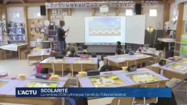 La rentrée scolaire 2018