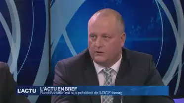 Ruedi Schläfli quitte la présidence de l&#039;UDC Fribourg