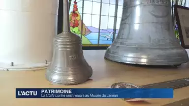 La CGN confie ses trésors au Musée du Léman