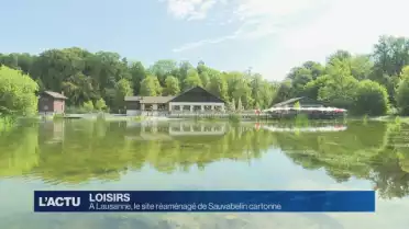 A Lausanne, le site réaménagé de Sauvabelin cartonne