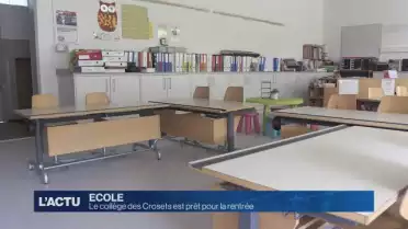 Le collège des Crosets est prêt pour la rentrée