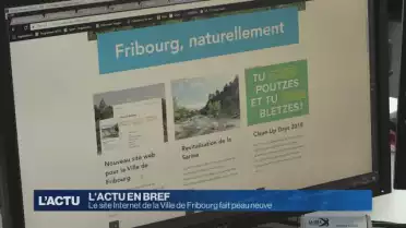 Un nouveau site Internet pour la ville de Fribourg