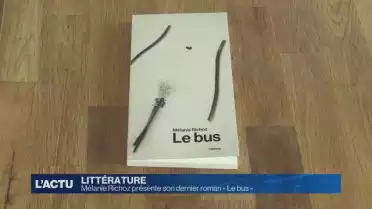 Mélanie Richoz présente son dernier roman « Le bus » 