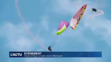 Haute voltige à Villeneuve!