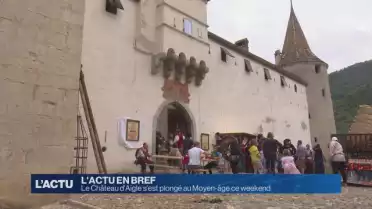 Le château d&#039;Aigle s&#039;est plongé au Moyen-âge ce weekend