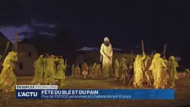 100'000 personnes à Echallens pour fêter le blé et le pain