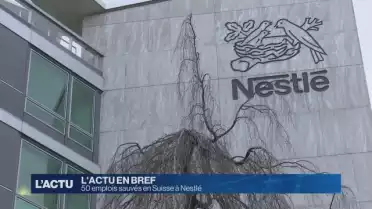 Restructurations de Nestle: 50 postes sauvés