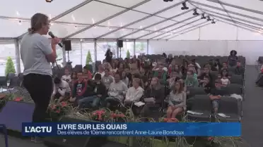Des élèves de 10ème rencontrent Anne-Laure Bondoux