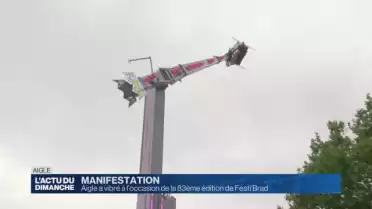 Succès pour la 83ème édition de la braderie d&#039;Aigle