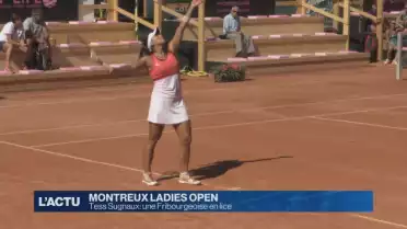 Tess Sugnaux, une tenniswoman fribourgeoise en lice
