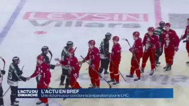 Victoire pour conclure la préparation pour le LHC