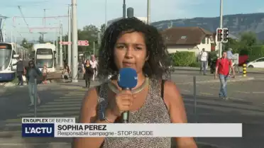 Campagne romande contre le suicide est lancée !