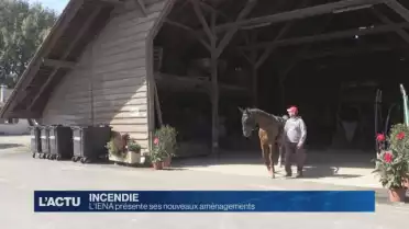 Nouveaux aménagements de l&#039;IENA après l&#039;incendie de 2017