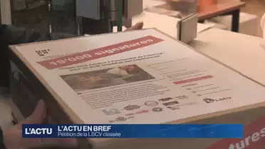 Pétition de la LSCV classée